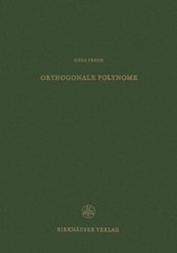 Enlarge image Cover: Orthogonale Polynome - Birkhäuser