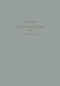 Cover: Basic Numerical Mathematics - Birkh&auml;user