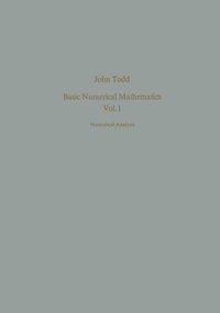 Enlarge image Cover: Basic Numerical Mathematics - Birkhäuser