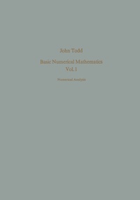 Enlarge image Cover: Basic Numerical Mathematics - Birkhäuser
