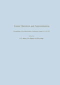 Cover: Linear Operators and Approximation / Lineare Operatoren und Approximation - Birkh&auml;user