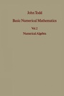 Cover: Basic Numerical Mathematics - Birkhäuser