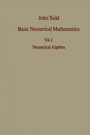 Cover: Basic Numerical Mathematics - Birkhäuser