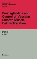 Cover: Prostaglandins and Control of Vascular Smooth Muscle Cell Proliferation - Birkh&auml;user