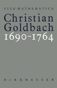 Abbildung von: Christian Goldbach 1690-1764 - Birkhäuser Verlag GmbH