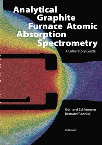 Enlarge image Cover: Analytical Graphite Furnace Atomic Absorption Spectrometry - Birkhäuser