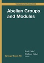 Cover: Abelian Groups and Modules - Birkhäuser