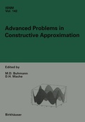 Cover: Advanced Problems in Constructive Approximation - Birkh&auml;user