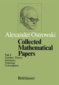 Cover: Collected Mathematical Papers - Birkh&auml;user