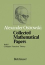 Cover: Collected Mathematical Papers - Birkhäuser