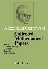 Abbildung von: Collected Mathematical Papers - Birkhäuser Verlag GmbH