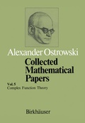 Cover: Collected Mathematical Papers - Birkh&auml;user