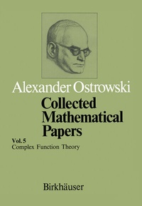 Abbildung von: Collected Mathematical Papers - Birkhäuser