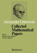 Cover: Collected Mathematical Papers - Birkh&auml;user