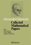Cover: Collected Mathematical Papers - Birkh&auml;user