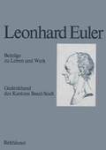 Cover: Leonhard Euler 1707-1783 - Birkh&auml;user