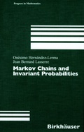 Cover: Markov Chains and Invariant Probabilities - Birkh&auml;user