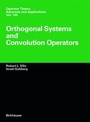 Cover: Orthogonal Systems and Convolution Operators - Springer