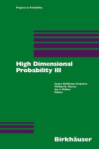 Enlarge image Cover: High Dimensional Probability III - Birkhäuser