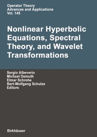 Enlarge image Cover: Nonlinear Hyperbolic Equations, Spectral Theory, and Wavelet Transformations - Birkhäuser
