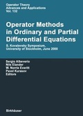 Cover: Operator Methods in Ordinary and Partial Differential Equations - Springer
