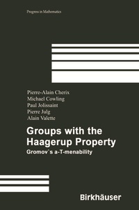 Abbildung von: Groups with the Haagerup Property - Birkhäuser