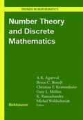 Cover: Number Theory and Discrete Mathematics - Birkh&auml;user Verlag GmbH