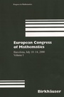 Cover: European Congress of Mathematics - Birkh&auml;user