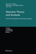 Cover: Operator Theory and Analysis - Birkh&auml;user
