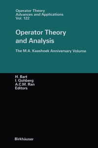 Enlarge image Cover: Operator Theory and Analysis - Birkhäuser
