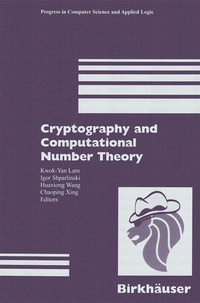 Enlarge image Cover: Cryptography and Computational Number Theory - Birkhäuser