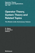 Cover: Operator Theory, System Theory and Related Topics - Birkh&auml;user