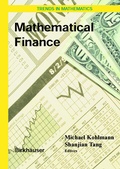 Cover: Mathematical Finance - Birkh&auml;user