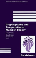 Cover: Cryptography and Computational Number Theory - Springer