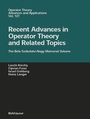 Cover: Recent Advances in Operator Theory and Related Topics - Birkhäuser