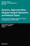 Cover: Systems, Approximation, Singular Integral Operators, and Related Topics - Birkh&auml;user
