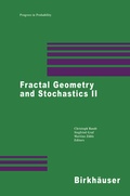 Cover: Fractal Geometry and Stochastics II - Birkh&auml;user