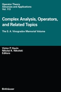 Cover: Complex Analysis, Operators, and Related Topics - Birkh&auml;user