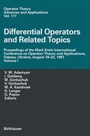 Cover: Differential Operators and Related Topics - Birkhäuser