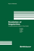 Cover: Resolution of Singularities - Birkh&auml;user