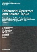 Cover: Differential Operators and Related Topics and Operator Theory and... / Differential Operators and Related Topics - Springer