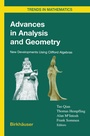 Cover: Advances in Analysis and Geometry - Birkhäuser