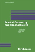 Cover: Fractal Geometry and Stochastics III - Birkh&auml;user