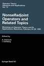 Cover: Nonselfadjoint Operators and Related Topics - Springer