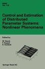 Cover: Control and Estimation of Distributed Parameter Systems: Nonlinear Phenomena - Springer