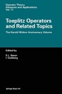 Cover: Toeplitz Operators and Related Topics - Springer