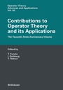 Cover: Contributions to Operator Theory and its Applications - Birkhäuser