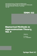 Cover: Numerical Methods in Approximation Theory, Vol. 9 - Birkh&auml;user
