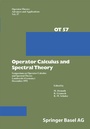Cover: Operator Calculus and Spectral Theory - Birkhäuser