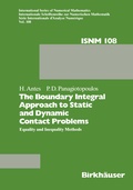 Cover: The Boundary Integral Approach to Static and Dynamic Contact Problems - Birkh&auml;user